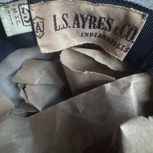 1940s L.S. Ayres & Co, Indianapolis-Based Dept Store, Wool Cloche Hat‎ - Picture 8 of 11